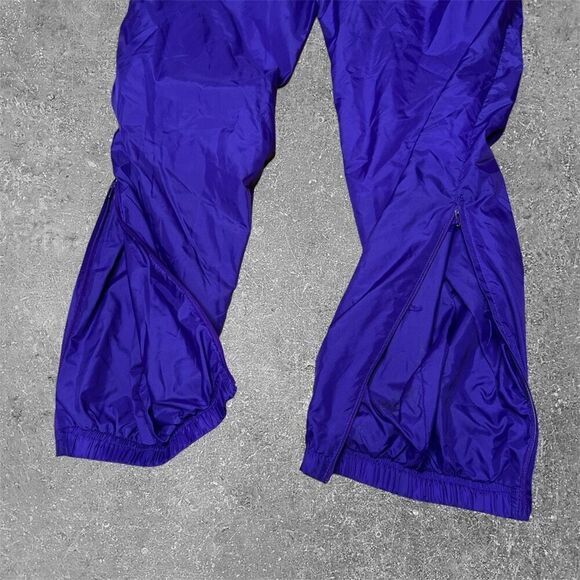 Vintage VTG 90s Nike Purple Nylon Track Pants XS - Picture 7 of 8